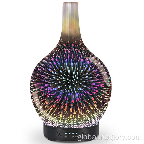 China 3D glass essential oil diffuser Cool Mist Humidifier Manufactory